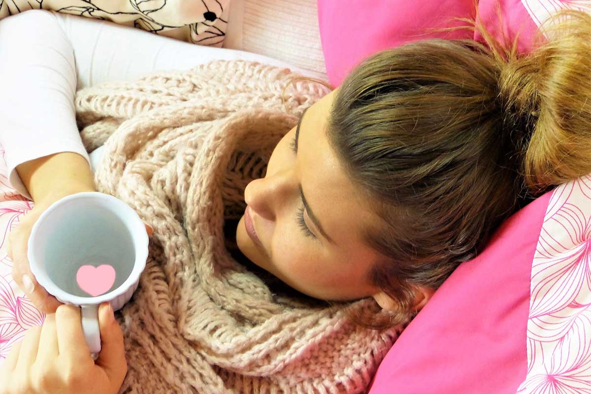 การดื่มน้ำอุ่น